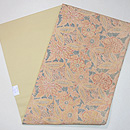 洋花文様和更紗の名古屋帯　帯裏