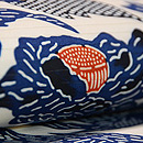 浦野理一作 牡丹の図平絽名古屋帯　質感・風合