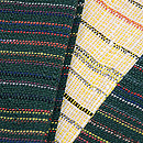 浦野理一作 二色使い半幅帯　質感・風合