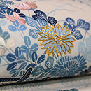 茶屋辻崩し名古屋帯　質感・風合