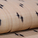 芭蕉布重ね井桁の名古屋帯 質感・風合