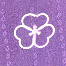 謡曲「熊野」文様色留袖　背紋