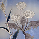 麦に春野の付下　質感・風合