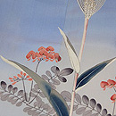 麦に春野の付下　質感・風合