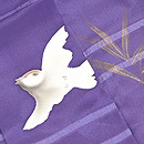 雀の小紋　質感・風合