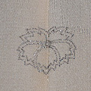 水辺のお花文様単衣付下　背紋