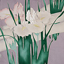 菖蒲の付下　質感・風合