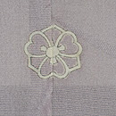 菖蒲の付下　背紋