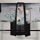 牡丹に鴨文様紗羽織　正面