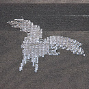 銀色ツバメの紗羽織　質感・風合