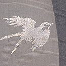 銀色ツバメの紗羽織　質感・風合