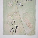 スズランに千鳥の付下　上前