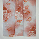 芙蓉文様単衣小紋　上前