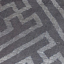 紗綾形文様横絣の宮古上布　質感・風合