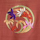 花丸紋の絵羽織　質感・風合