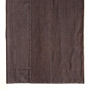 本場結城縞の片身代わり袷　上前