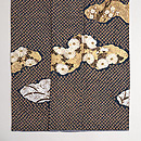 疋田に光琳文様付下　上前