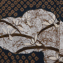 疋田に光琳文様付下　質感・風合