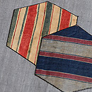 本場結城に渡り裂押し絵の付下　質感・風合