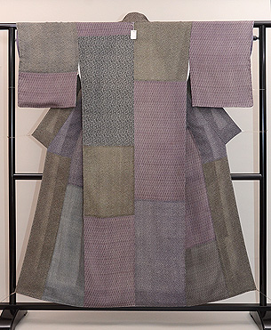 江戸小紋 継ぎ袷