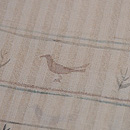 木版染め麻の変わり織　質感・風合