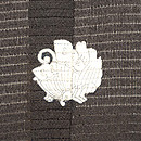 源平物語文様夏黒留袖　質感・風合