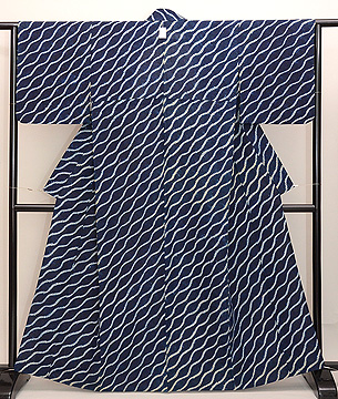 有松折縫い絞り