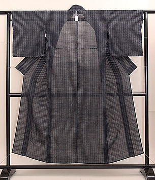 2本縞文様宮古上布