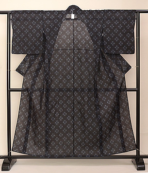 クレマチス文様宮古上布