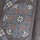 蜀江錦文様宮古上布　質感・風合