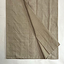 本場結城紬白鼠色袷　上前