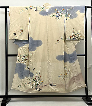 秋の野辺文様訪問着