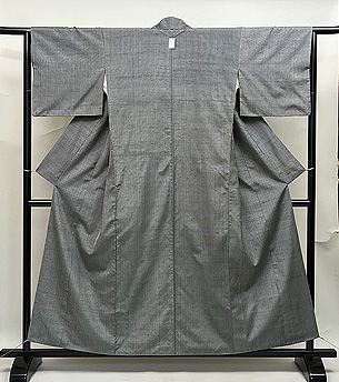 子持ち縞信州紬