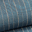 御納戸色縞の伊兵衛織 質感・風合