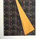 格子に琉球文様久米島紬 上前