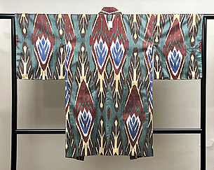 ウズベキスタン アドラスの羽織