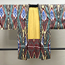 ウズベキスタン アドラスの羽織　正面