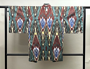 ウズベキスタン アドラスの羽織
