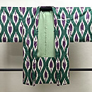 ウズベキスタン アドラスの羽織　正面