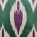 ウズベキスタン アドラスの羽織　質感・風合