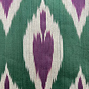 ウズベキスタン アドラスの羽織　質感・風合