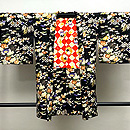 七宝に四季の花文様羽織　正面