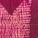 ビロード地絞りのコート　質感・風合