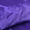 紫地輪奈ビロードのコート　質感・風合