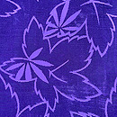 紫地輪奈ビロードのコート　質感・風合