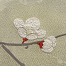 梅枝文様の絵羽織　質感・風合