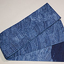 ナイジェリアヨルバの藍染め半幅帯　帯裏