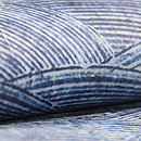 ナイジェリアヨルバの藍染め半幅帯　前柄