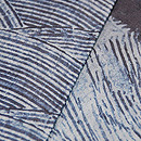 ナイジェリアヨルバの藍染め半幅帯　質感・風合