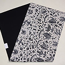 チレボンのバティック名古屋帯　帯裏